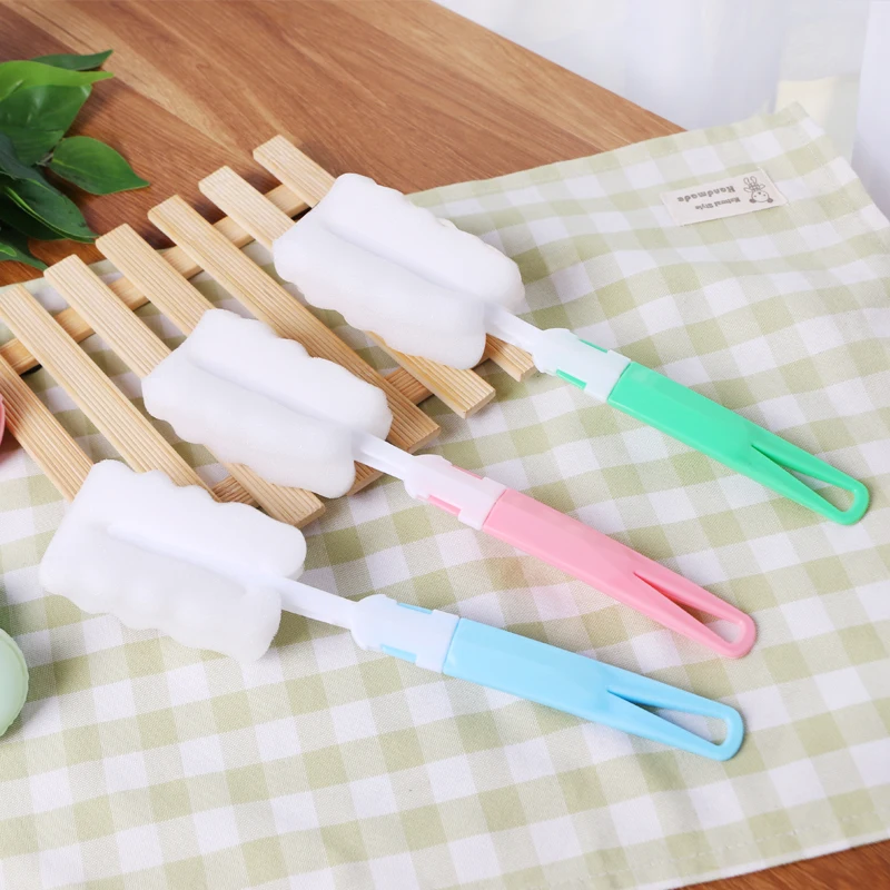 Съемная губка с длинной ручкой чашка для чистки щетка бокалов бутылка кофе чая