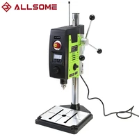 allsome 6 speed benchtop drill press drilling machine high precision bench drill household industrial drilling tool
