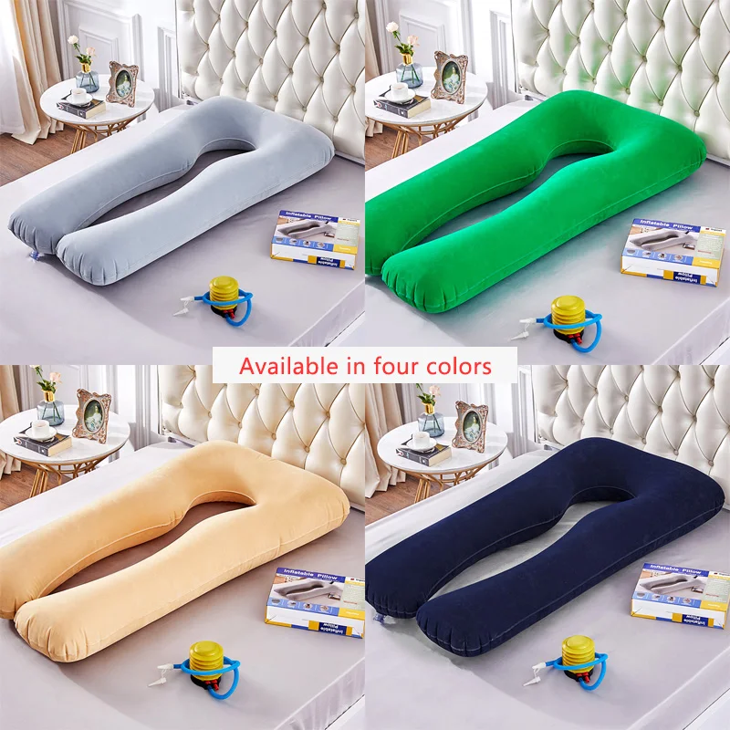 Надувная Подушка для беременных U-образная подушка сна на боку | Дом и сад