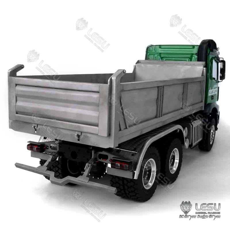 LESU 1/14 RC Benz 3363 3348 6*6 Dumper Truck Hydraulic System Motor W/O Cabin | Игрушки и хобби