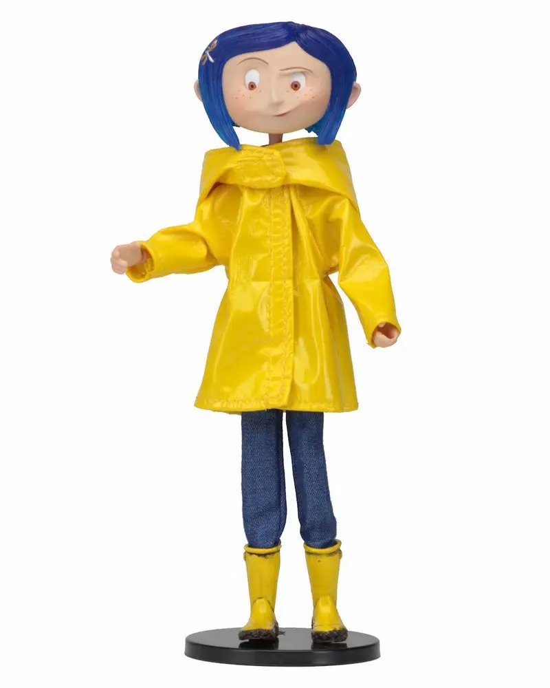 Полосатый свитер Coraline The Secret Door y la Puerta секретная дождевик снять экшн-Фигурки