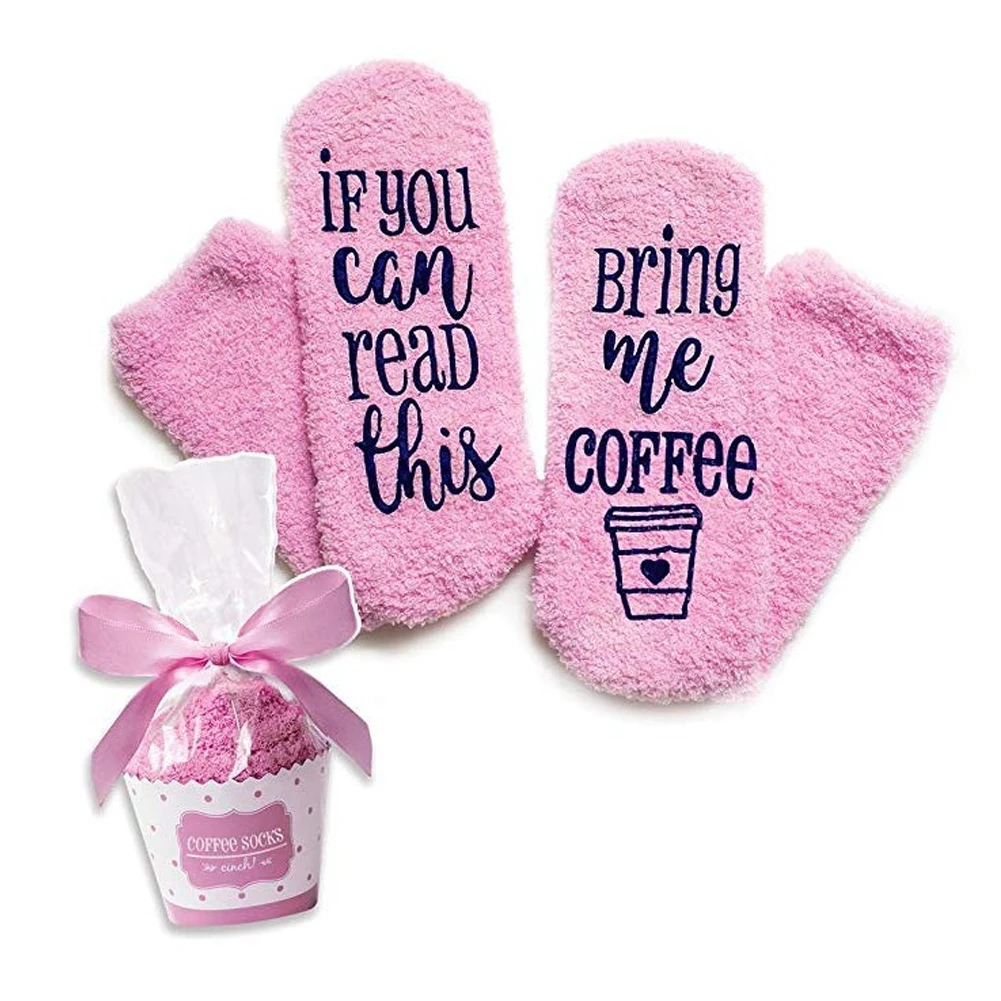 Лидер продаж забавные длинные носки с принтом женские зимние хлопковые в виде