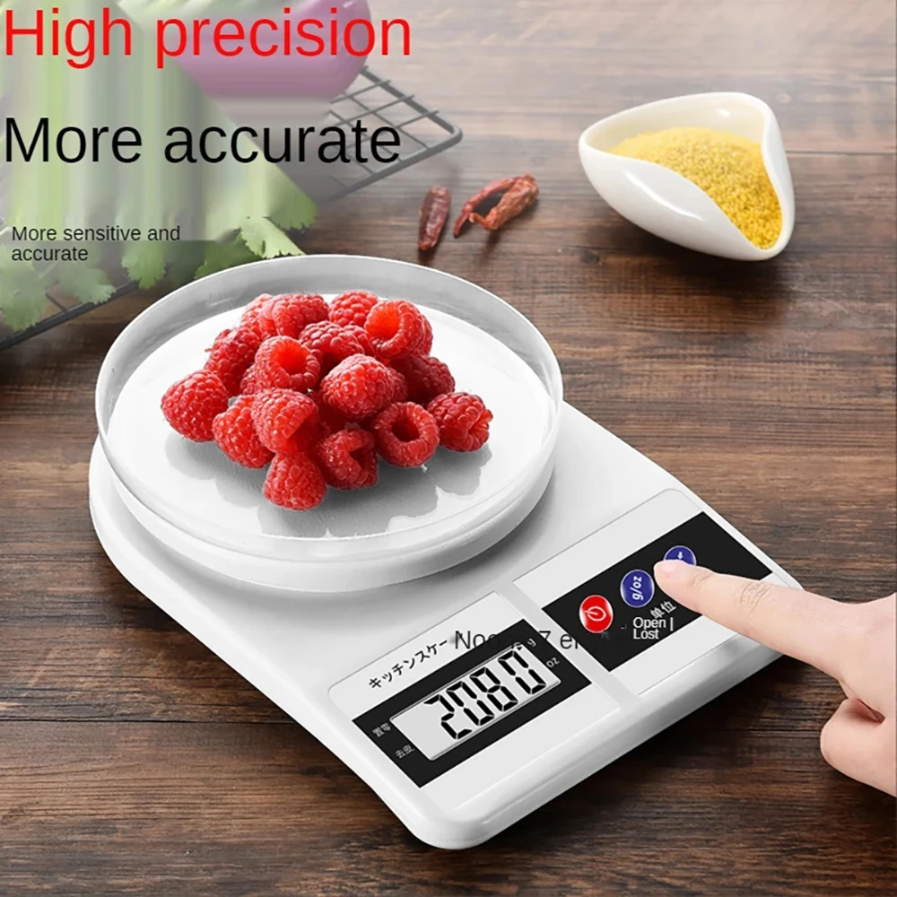 

Кухонные электронные весы для хлебобулочных изделий, домашние маленькие электронные весы 0,1 г, пищевые весы, маленькие кухонные весы для вы...