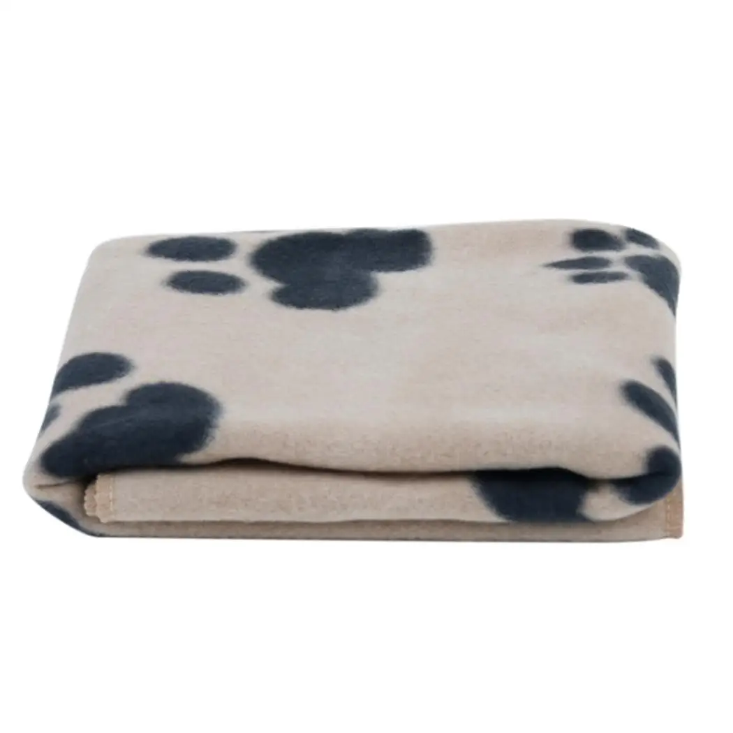 Pet Mat Blanket Cute Paws Printed Casual Warm Cushion for Dogs Bed Cats puppy Supplies | Дом и сад