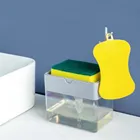 Ручной Дозатор для мыла MJ710, губчатый насос, новый креативный кухонный насос для жидкости, дозатор для мыла, 2 в 1