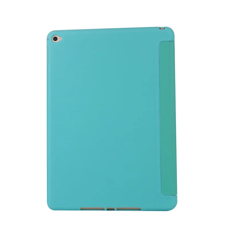 Ultra Slim Shockproof Case For iPad Air 2 Smart Wake-up Sleep Stand Folding PU Leather Flip Cover for Apple +Film Pen | Компьютеры и