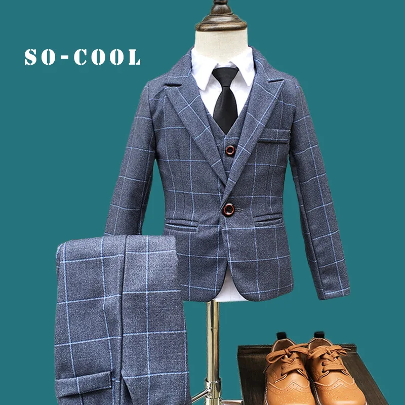 Костюм для мальчика детская одежда свадеб и дня рождения вечерние платье пиджак