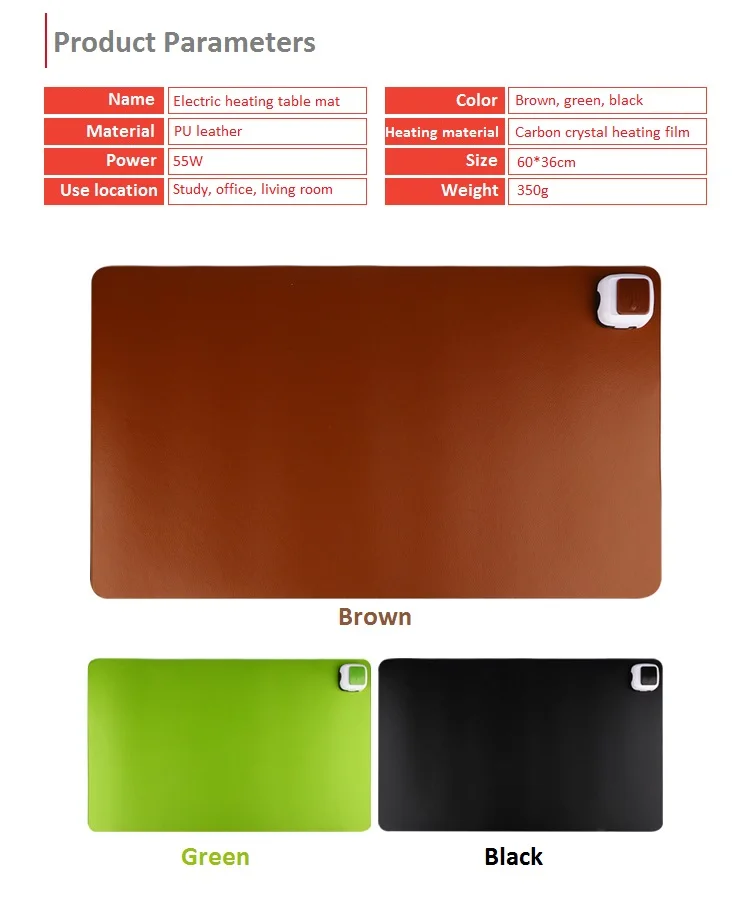 Нагревательный теплый коврик для стола нагревательный Теплый ручной мыши