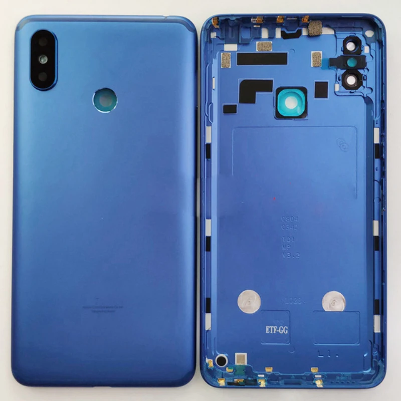 Оригинал для Xiaomi Mi Max 3 Max3 крышка батареи задняя батарея Корпус Дверь чехол +