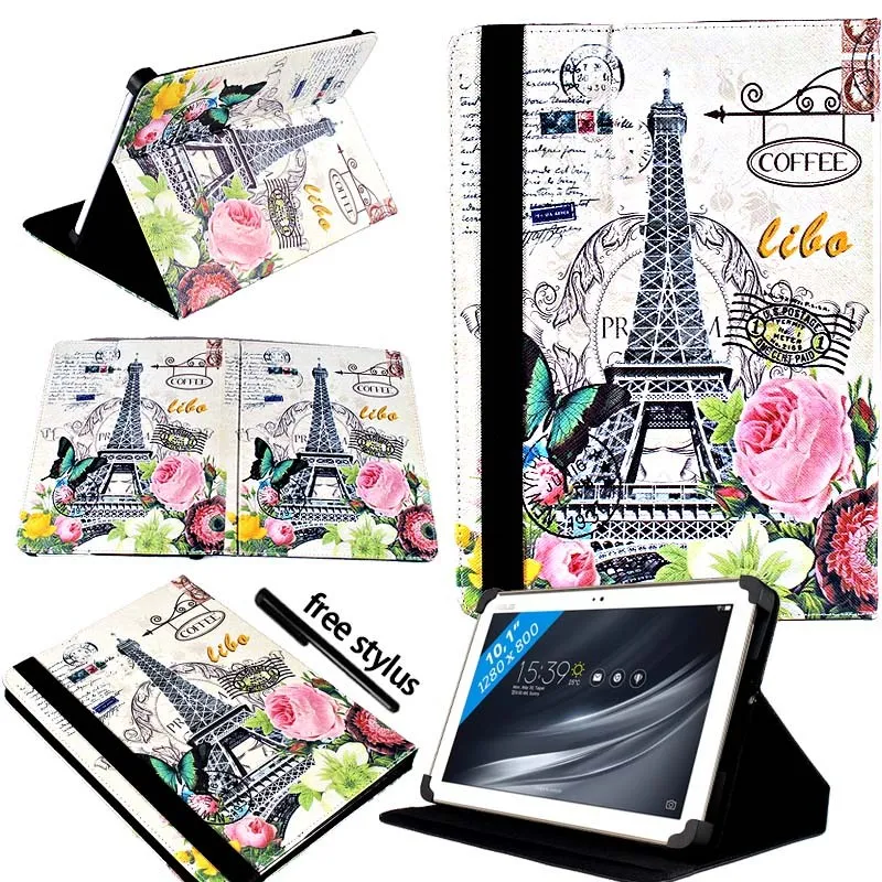 Умный чехол-книжка для планшета ASUS ZenPad из искусственной кожи 10 дюймов с