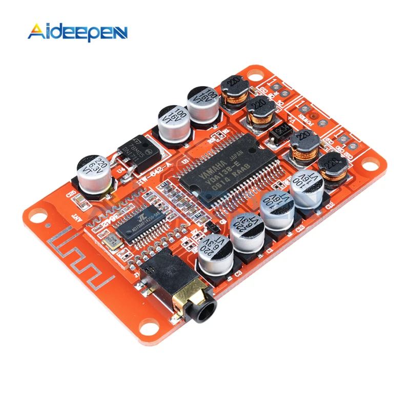 

YDA138 DC 12V 2A Bluetooth Digital Audio Amplifier Module Board Class D 2*15W Stereo 2 Channel Power Amplifiers Board For Yamaha