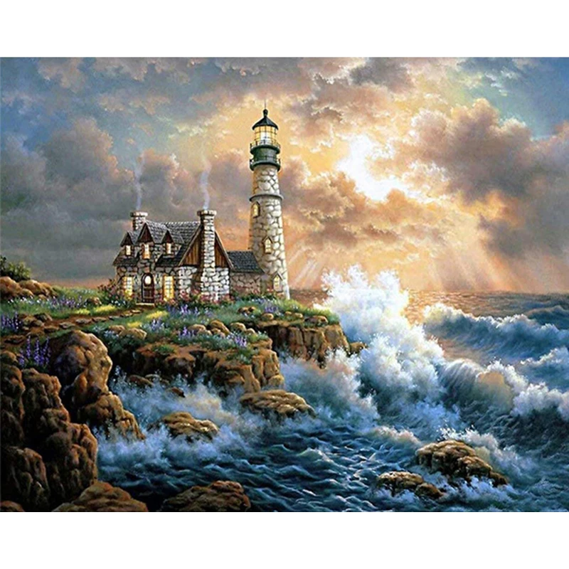 Набор для алмазной вышивки сделай сам картина с квадратными стразами мозаика