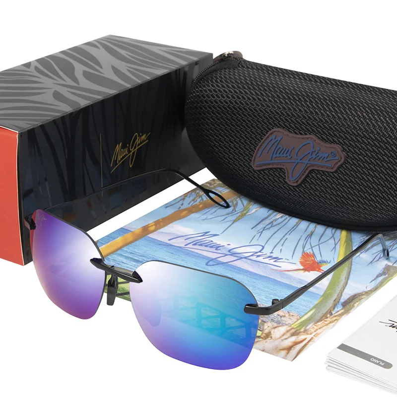 Retro Polarized Sunglasses Men Komohana Driving Sun Glasses Male Maui Jim Brand Designer Pilot Sunglasses Oculos Shades UV400