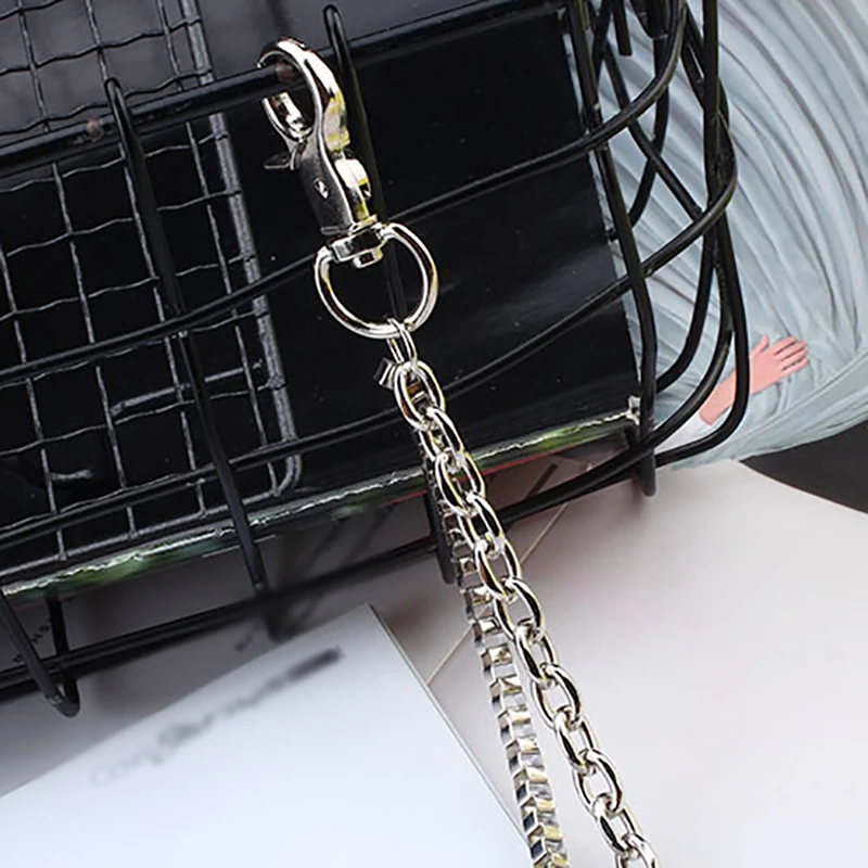 2020 длинный металлический кошелек цепочка на пояс брюки в стиле панк