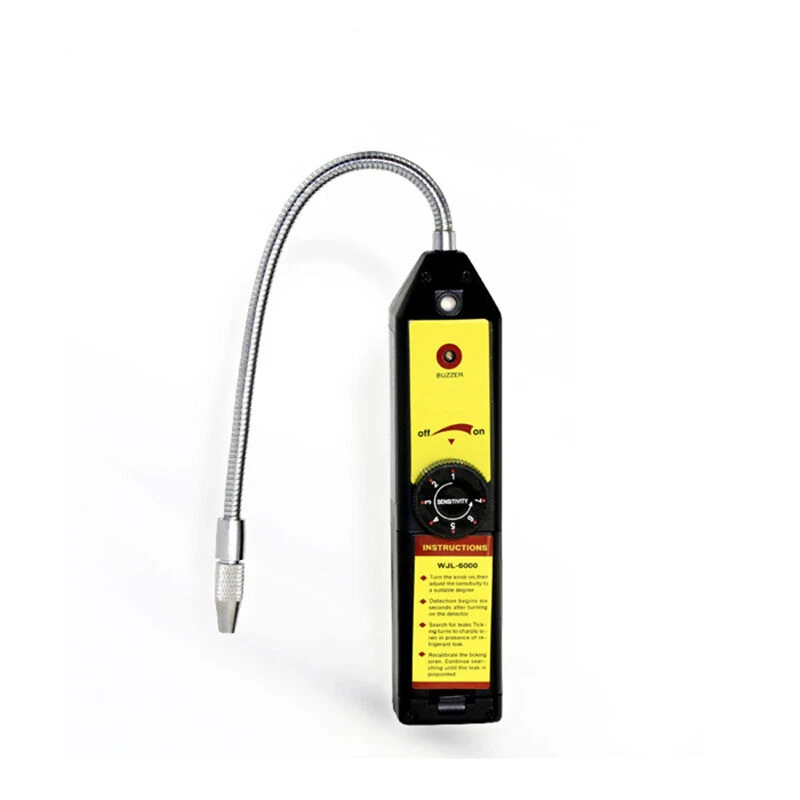 WJL 6000 фреон детектор утечки галогенный хладагент газ HVAC R22 R410A R134A R1234YF ХФУ HCFCs HFCs