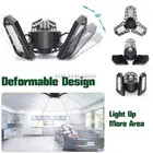 Движения Сенсор E27 60W НЛО светодиодный подвесной светильник типа High Bay светильник гараж лампы AC 85-265V Водонепроницаемый IP65 промышленный светильник ing 6000LM для складов