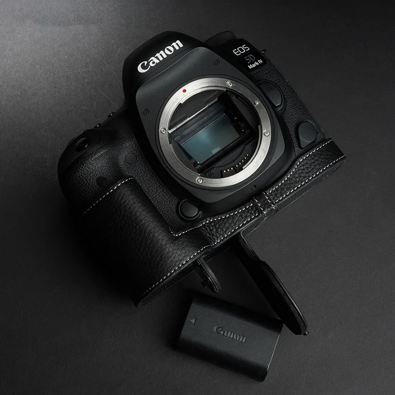 Чехол из натуральной кожи для камеры Canon EOS 5D MARK IV 5D4 с откидной крышкой |