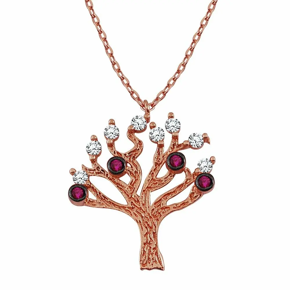 

925 sterling Silver Zircon Stone Plane Necklace