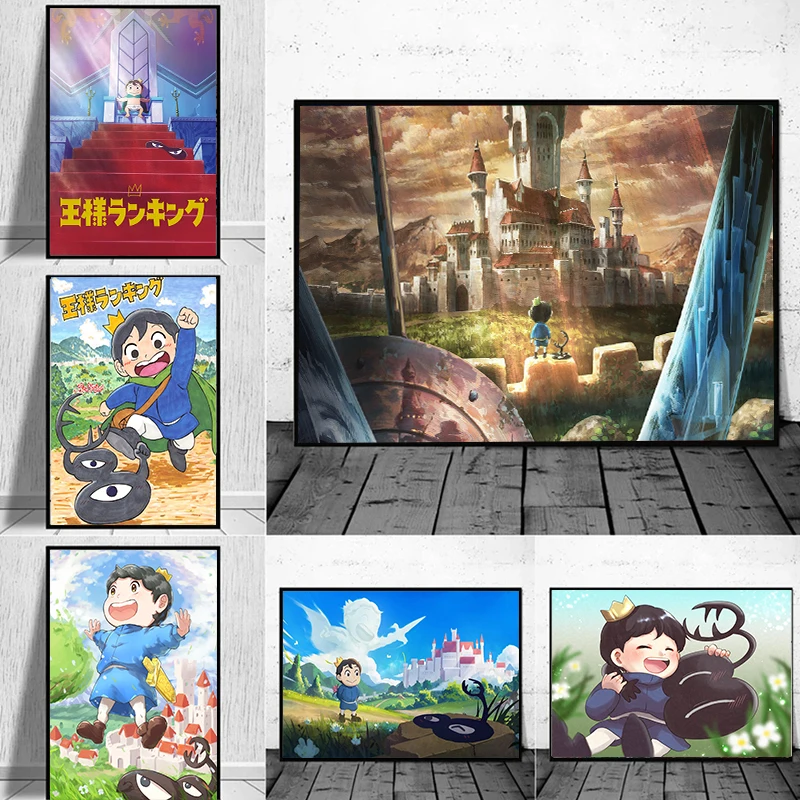 

Japan Anime Ranking of Kings Poster And Prints For Living Room COMICS Ōsama Rankingu Canvas Painting Wall Art Home Decor Cuadros