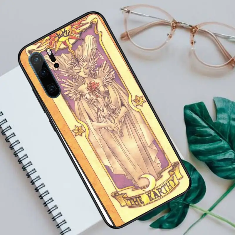 

Alpha sakura cardcaptor with voice Phone Case For Huawei honor Mate P 10 20 30 40 Pro 10i 9 10 20 8 x Lite Luxury brand shell
