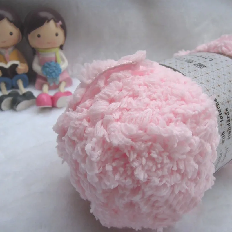 Горячая 1 шт. мягкие DK двойной Вязание Коренастый полотенечные шар шерсть мотки