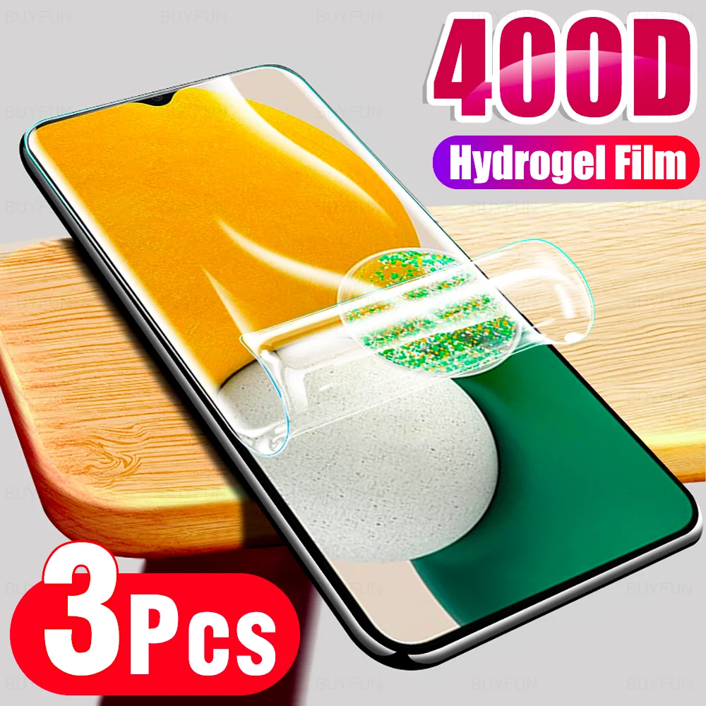 

Гидрогелевая пленка для защиты экрана Samsung A13 5G, 3 шт., 6,5 дюйма, полное покрытие, Защитная мягкая пленка для Samsung A13 SM-A136U