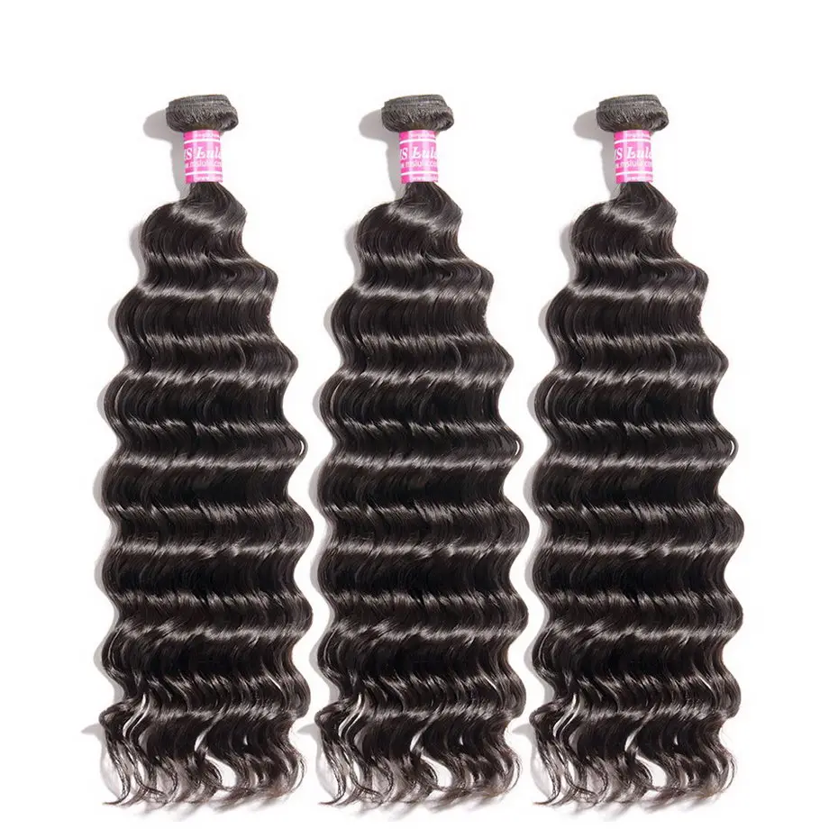 Волосы MS Lula бразильские натуральные волнистые волосы 1 комплект 100% человеческие