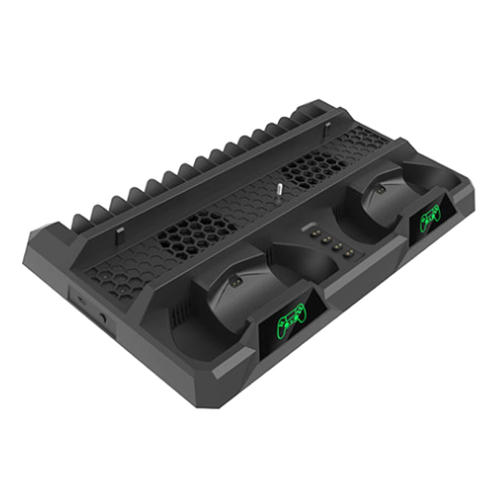 Вертикальная подставка для Sony PS4 Slim Pro Dual Charge Station Cooler PS4|Вентиляторы| |