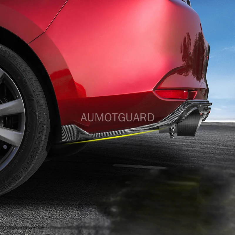 Задний спойлер для Mazda 3 2019 2020 2021|Хромирование| |