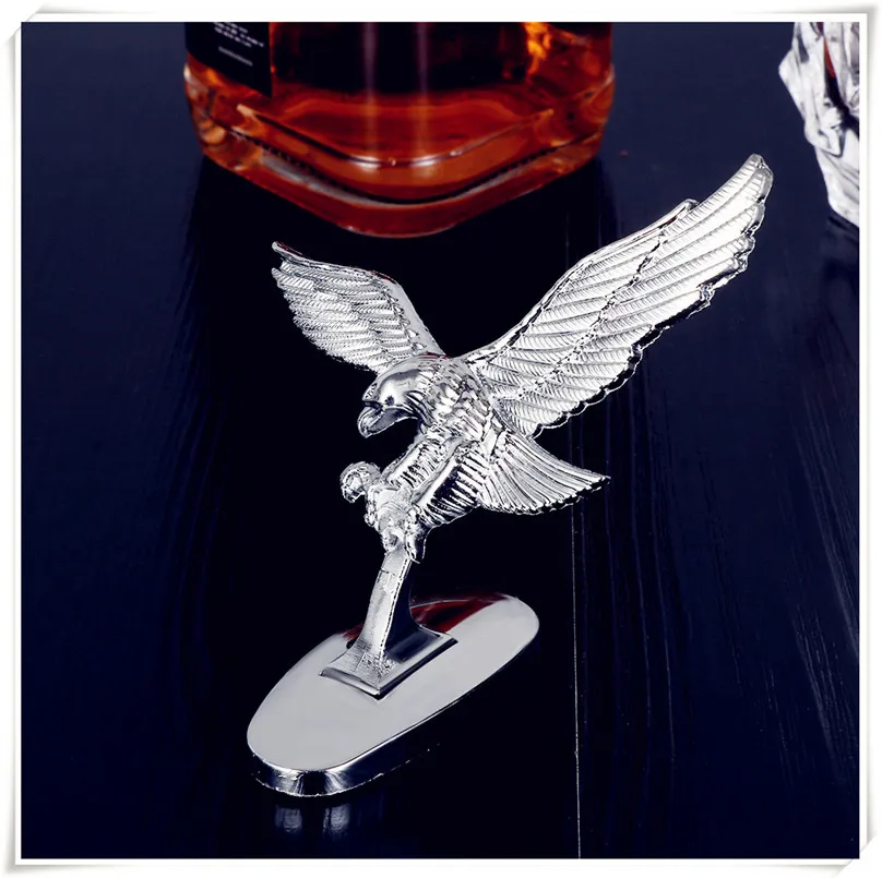 Автомобильный передний капот Орел значок с орнаментом Авто 3D Эмблема Для Kia Форте