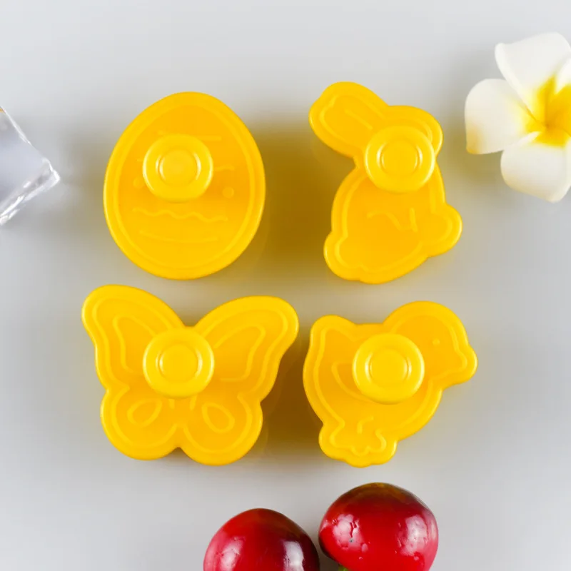 

3D Easter Eggs Rabbit Duck Butterfly Bunny Silicone Mould Fondant Cake Molds Cupcake Tools Kitchen Accessories Dropshipping 520