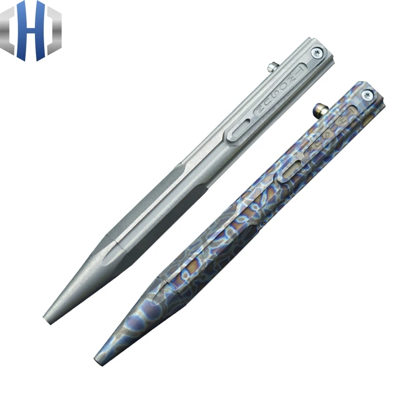 Оригинальная тактическая ручка TC4 из титанового сплава для самообороны