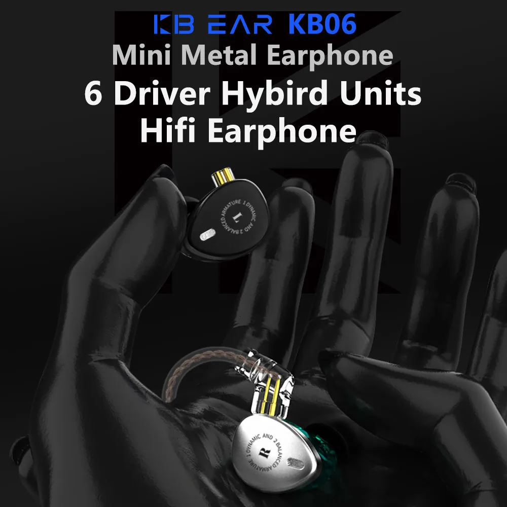 AK KB EAR KB06 6 драйвер 2BA+ 1DD технология Hybird наушники в ухо бас DJ бег спорт HIFI гарнитура Мини вкладыши KEEAR F1/KB10