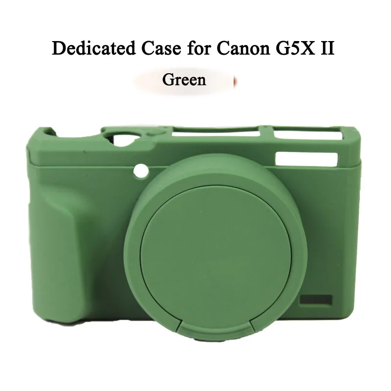 Красивая видеокамера для камеры Canon G7XII G7X II G7X mark 3 G7X III G5X II силиконовый чехол резиновый чехол для камеры защитный чехол