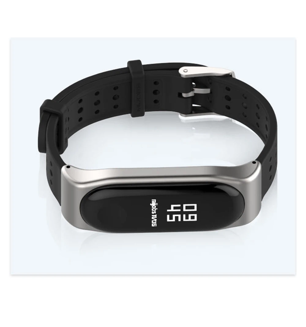 Mi jobs mi band 4 ремешок металлический браслет для Xiaomi mi 3 4 ремешок Безвинтовой нержавеющей стали mi Band 4 смарт-браслет NFC Global