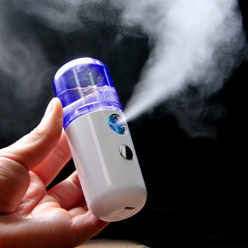 

Car Air Humidifier 30ml Mini Nano Facial Sprayer USB Nebulizer Purifier Aromatherapy Essential Oil Diffuser Water Replenishment