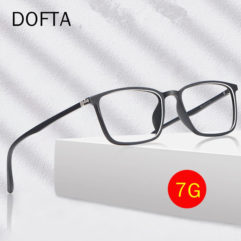 

Ультралегкая оправа для очков DOFTA TR 90 для мужчин и женщин, мужская оправа для рецептурных очков, оптические очки 5676