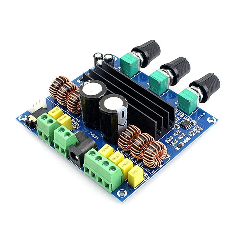 

2,1 цифровой аудио Мощность Плата усилителя 2X80 Вт + 100W TPA3116D2 сабвуфер усилитель DC12-26V МГц GSM усилитель gsm модуль