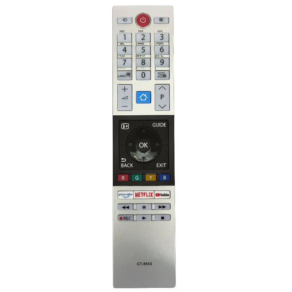 

Replacement TV Remote Controller Fit For Toshiba LED HDTV TV Remote Control CT-8533 CT-8543 CT-8528 Fernbedienung