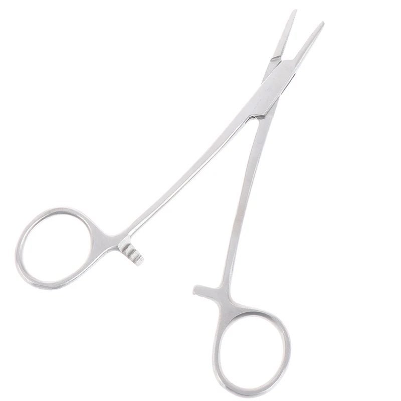 

1X 12CM Needle Clamp Suture Needle Holder Forceps For Livestock Animal Veterinary Instruments Farm Tools