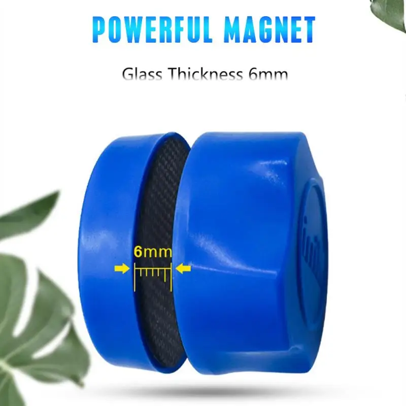 Аквариумная Магнитная щетка для очистки стекла плавающий скребок водорослей