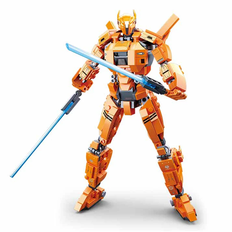 

Movie Series Mecha Deformation Robot Building Blocks DIY Bricks Educational Compatible Children christmas Gifts