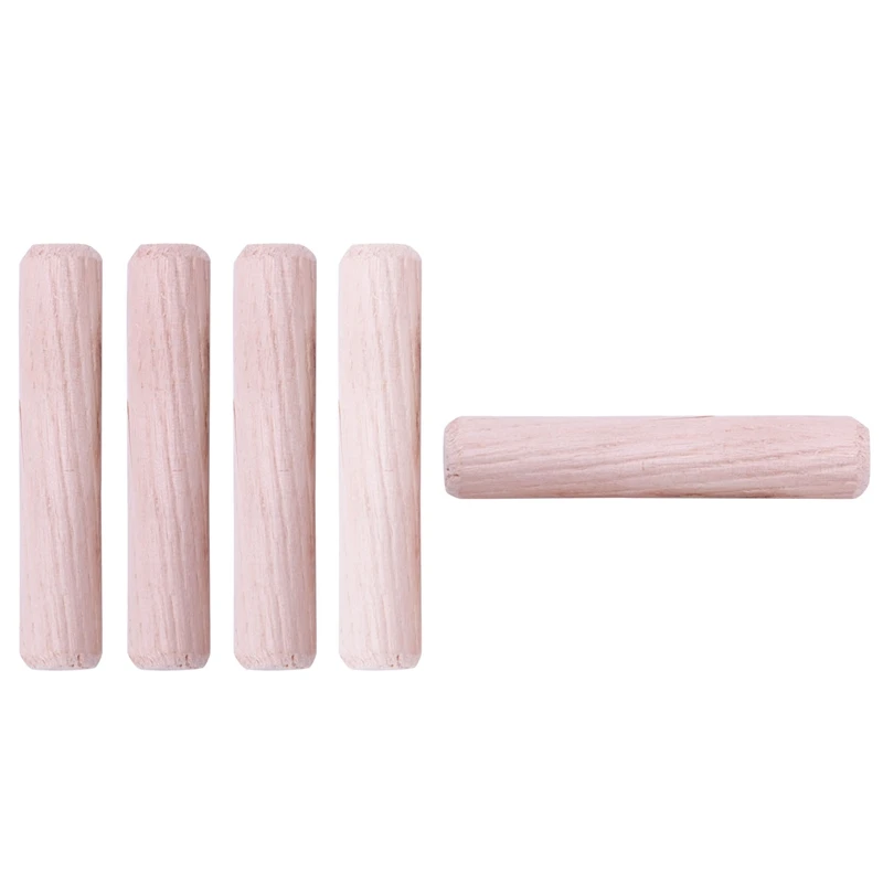 Деревянный фиксатор Деревянные дюбели для мебели наклонная линия 40 мм x 8 10