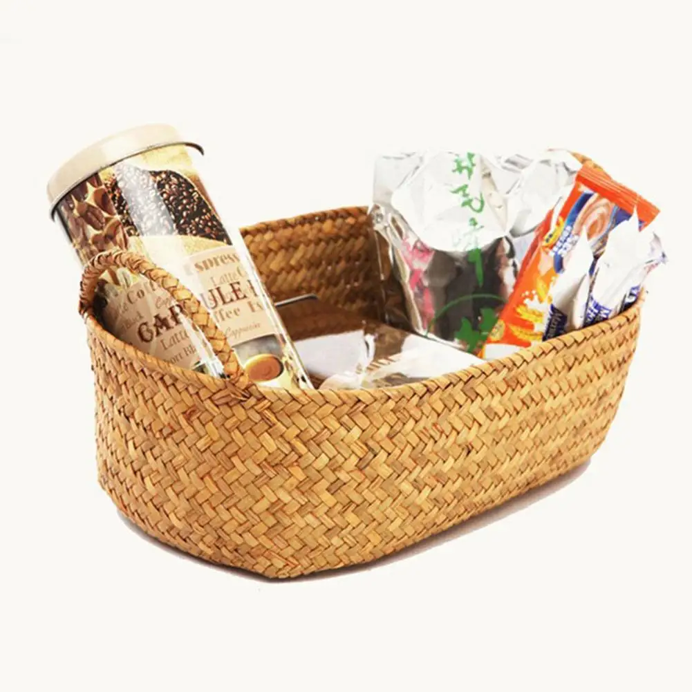 Соломенный цветочный горшок ручной работы сделай сам корзина органайзер для