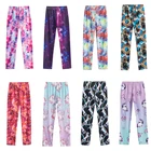 2021 новые леггинсы для девочек с принтом, леггинсы Para Menina; Детские леггинсы для 2-9Years штаны-Карандаш для девочек детские, длинные штаны для детей; Обтягивающие брюки