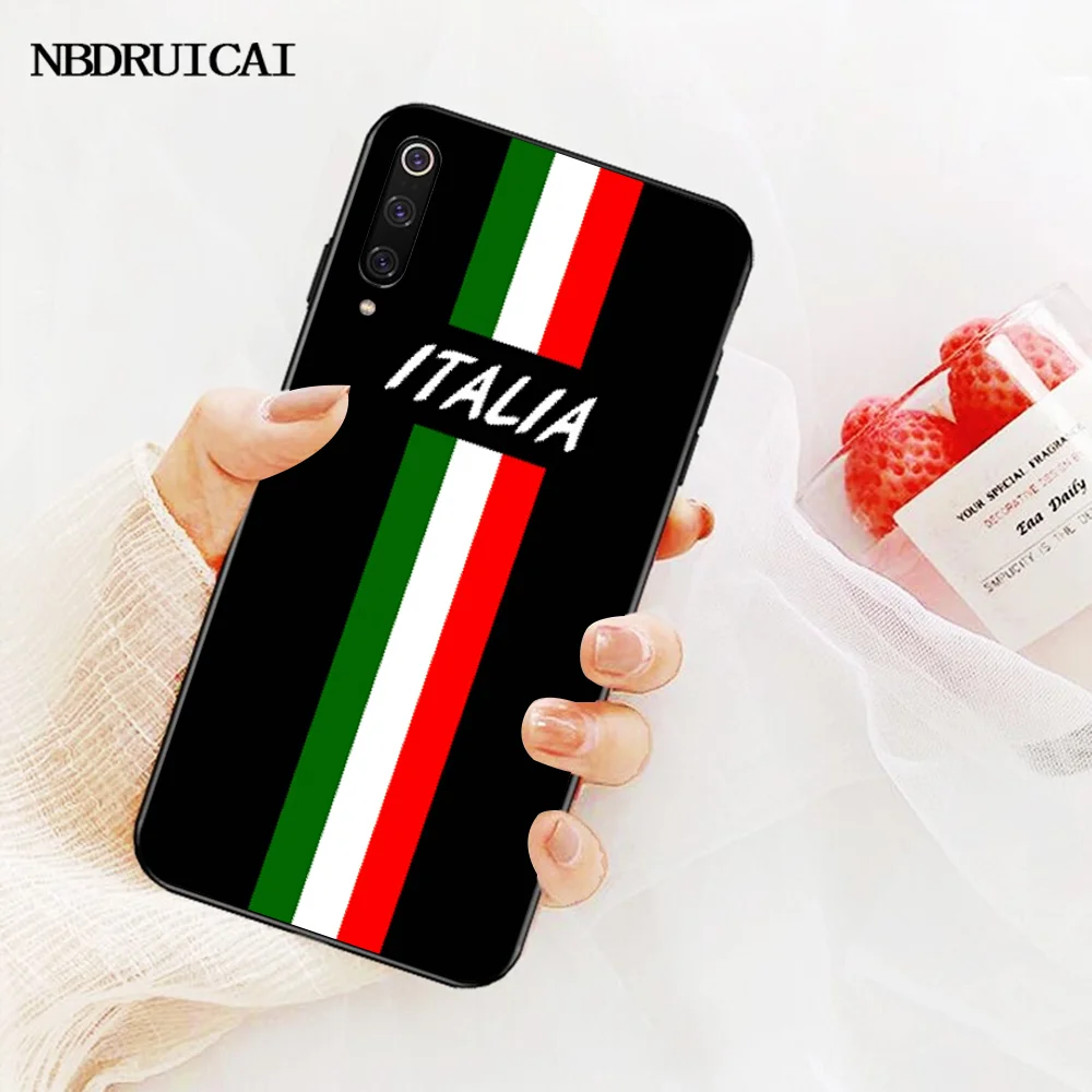NBDRUICAI чехол для телефона с итальянским флагом Redmi Note 8 8A 7 6 6A 5 5A 4 4X 4A Go Pro Plus Prime |