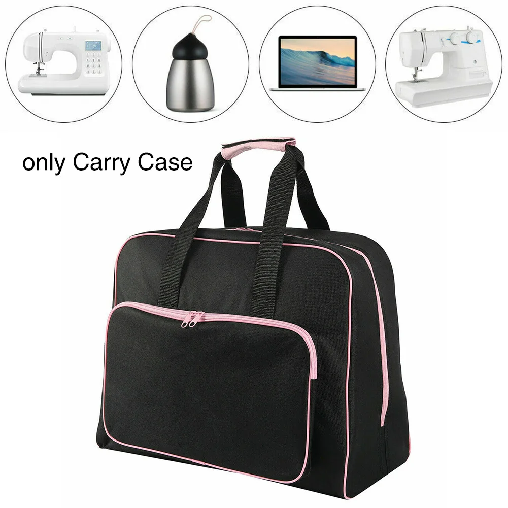 

Scratch Resistant Carry Case With Pocket Protective Storage For Travel Accessories Craft Zipper Padded Sewing Machine Bag