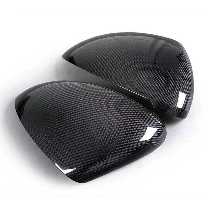 

Real Carbon Fiber Car Rearview Mirror Protective Shell For Porsche 718 Cayenne Macan Palamela Car Accessories Exterior