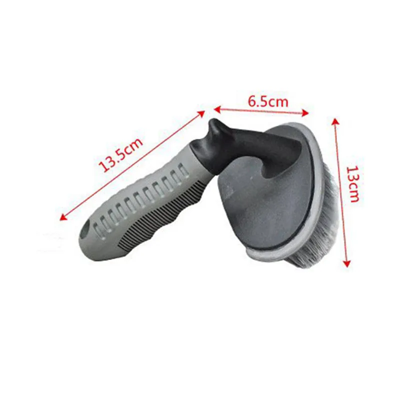 

Car Beauty Hub Brush Special Tire Cleaning Brush Interior Carpet Upholstery Detailing Brush Soft Fiber Car Wash Tools