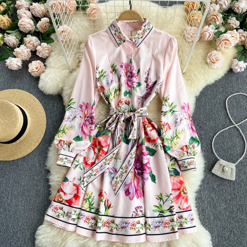 

Женское мини-платье с отложным воротником, облегающее платье с рукавами-фонариками, весна 2021